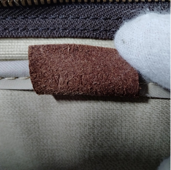💯 LOUIS VUITTON LV Deauville Brown Monogram Hand Bag - Picture 8 of 14